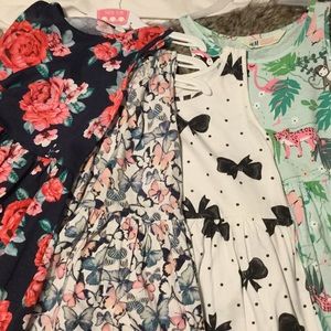 Lot of 4 H&M Girls Summer Dresses